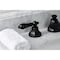 Kingston Brass KS4460PKL Duchess Widespread Bathroom Faucet W/Brass Pop-Up, Matte Blk KS4460PKL - alternate 7